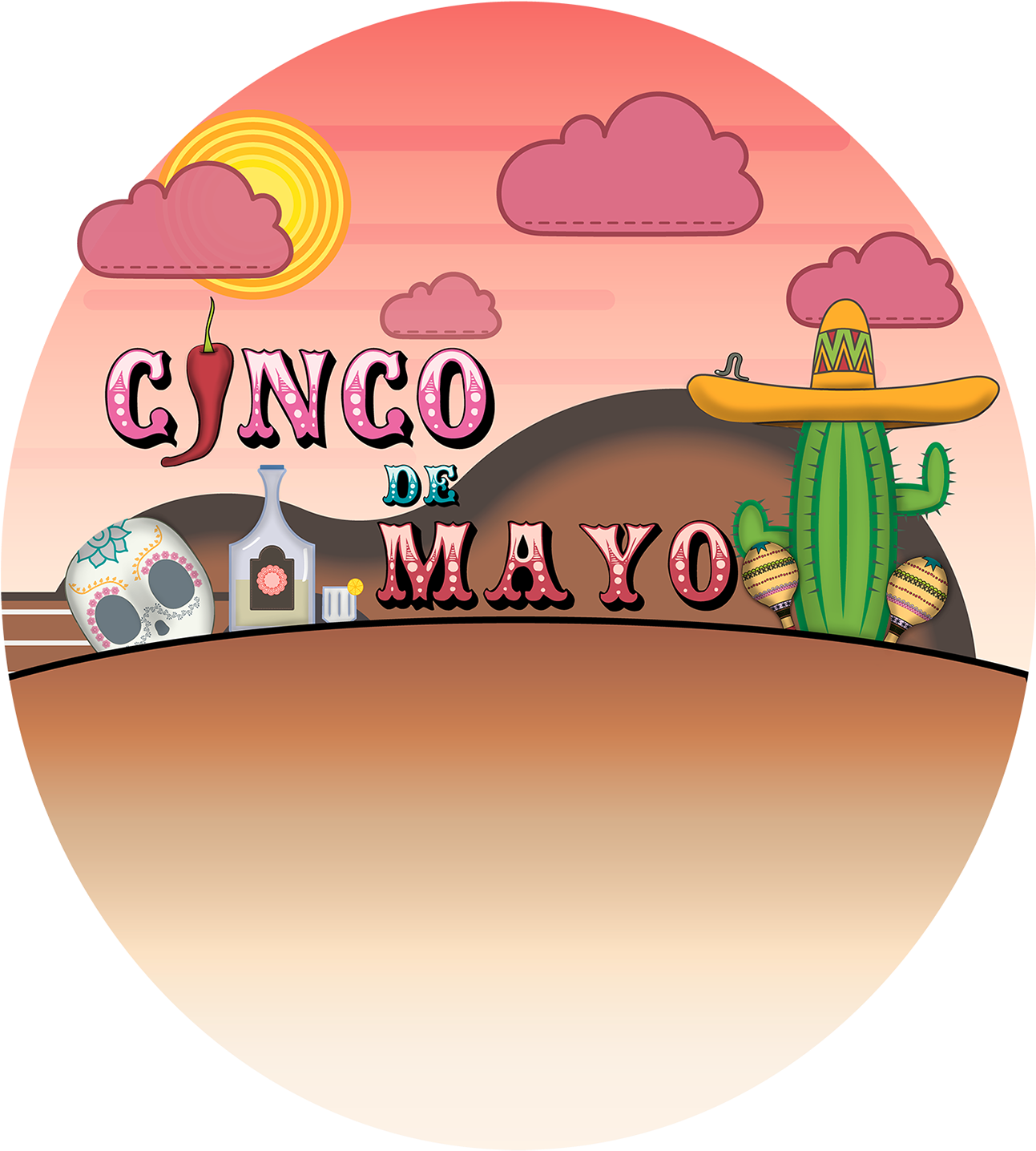 5 De Mayo - Illustration (1400x1567), Png Download