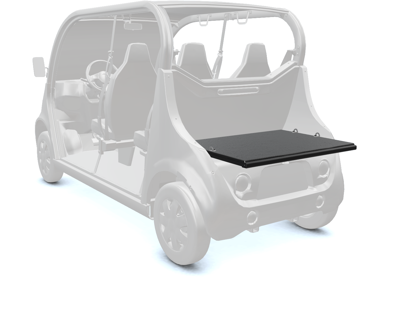 S-bed - Nissan Primastar (1500x1500), Png Download