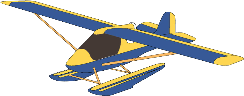 Seaplane (900x414), Png Download