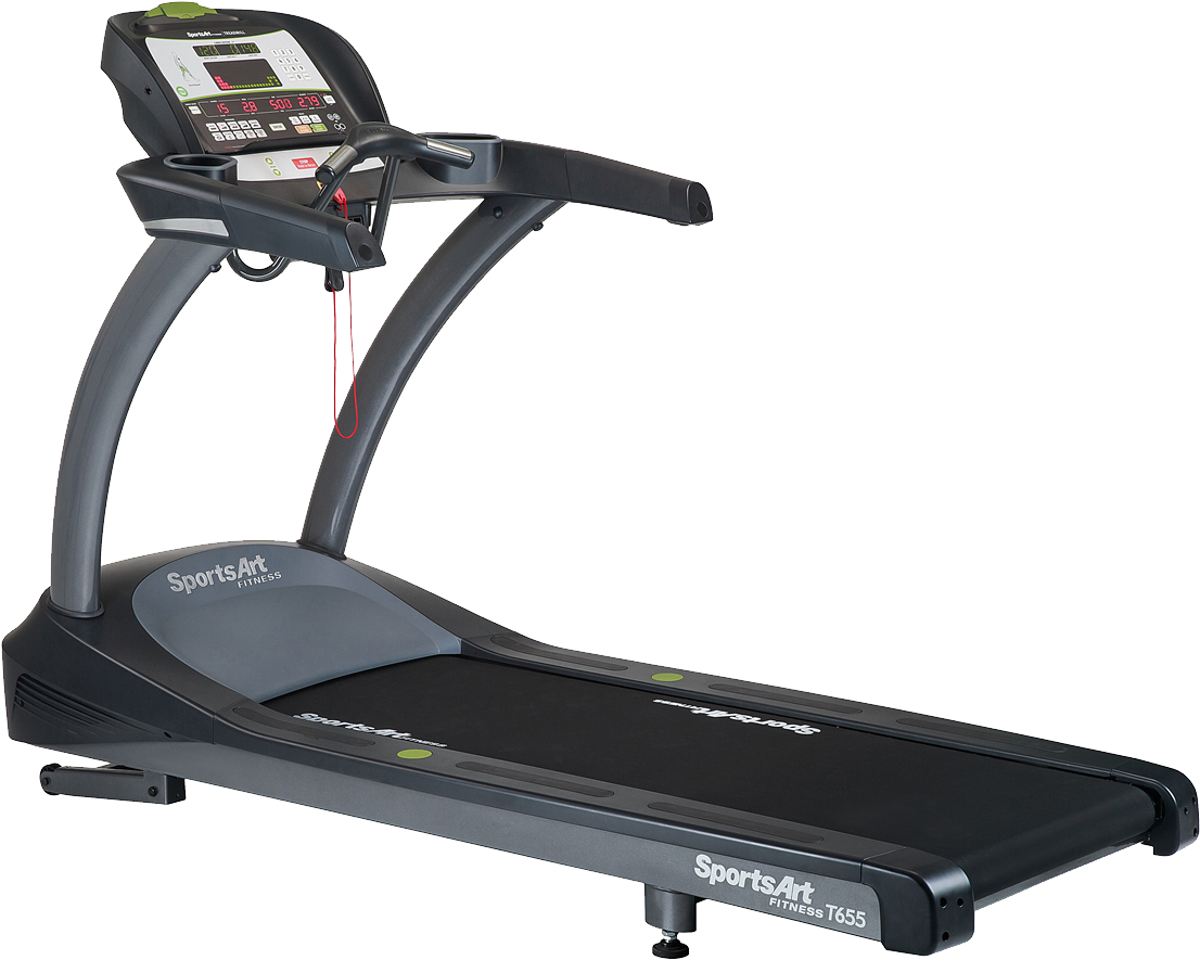 Treadmill Png Clipart - Sportsart Treadmill T655 (1200x934), Png Download