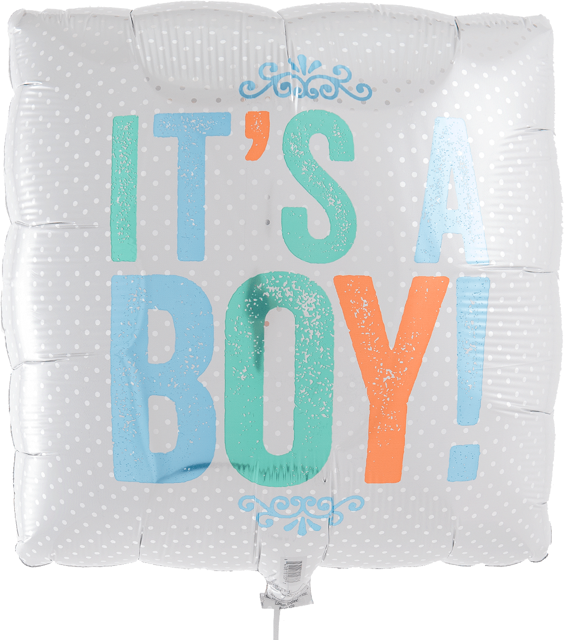 Its A Boy - Electric Blue (1400x1400), Png Download