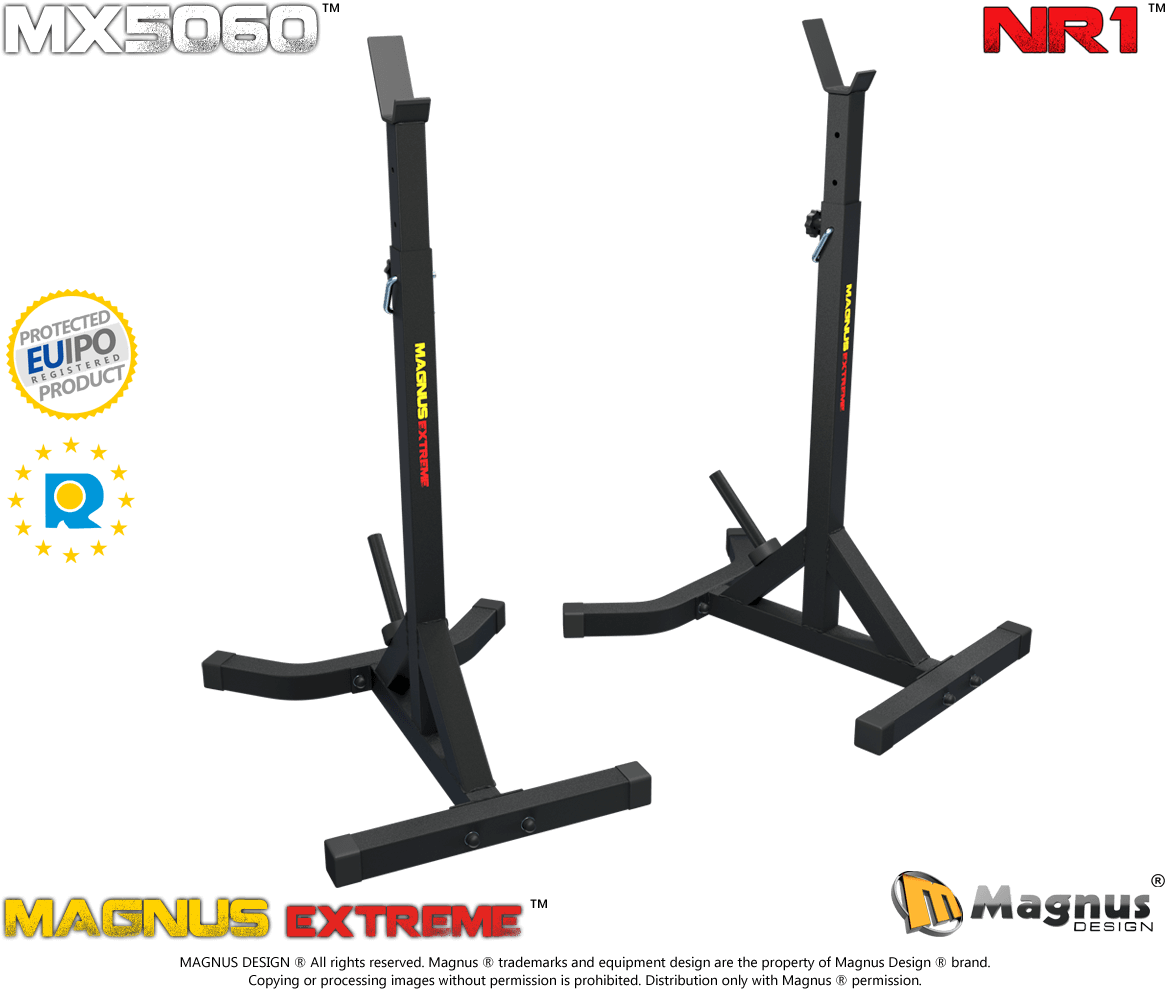 Squat Stands Magnus - Magnus Mx5060 (1200x1016), Png Download