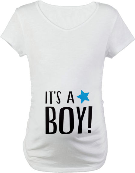 T Shirt It's A Girl (600x600), Png Download