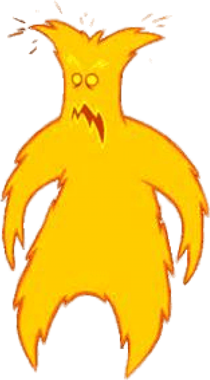 Free Png Download Wordgirl Energy Monster Clipart Png - Cartoon (480x805), Png Download