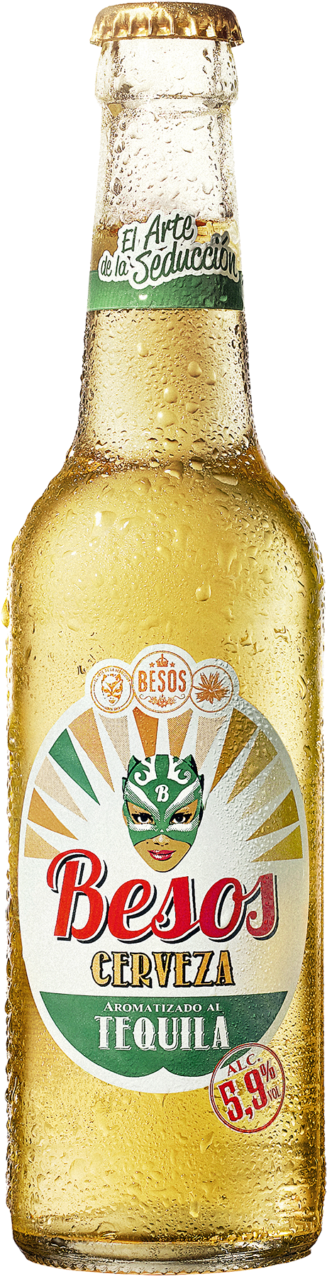 Besos Cerveza (637x2000), Png Download