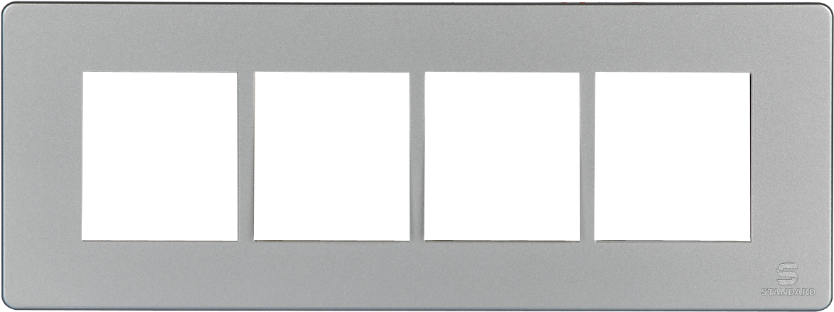 8 M Moonlit Silver Cover Plate H Moonlit Silver - Serveware (1200x1140), Png Download