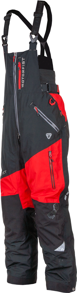 Motorfist Redline Bib Mens Red - Dry Suit (1000x1000), Png Download