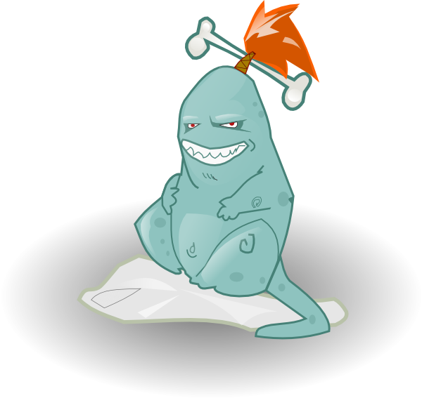 Iram Primitive Monster Svg Clip Arts 600 X 567 Px (600x567), Png Download