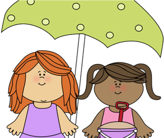Sand Monster Clipart Girl - Kids Summer Clipart (640x480), Png Download
