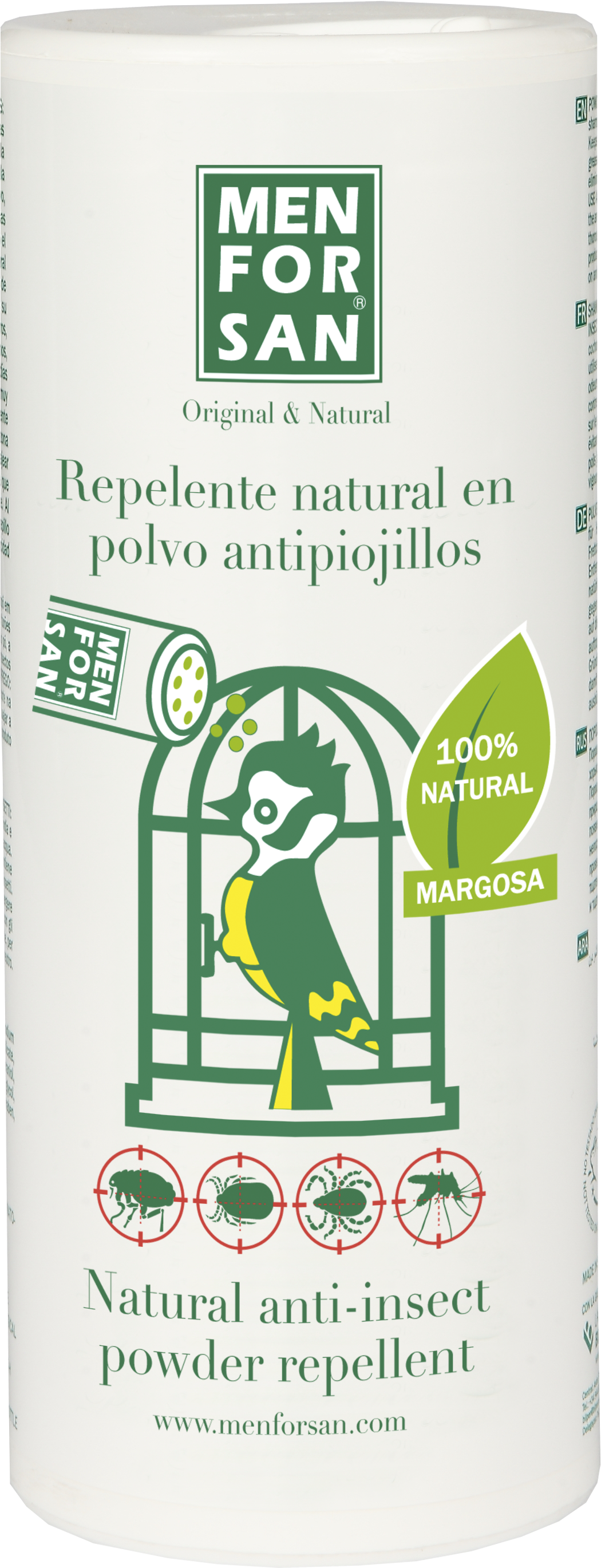 Repelente Natural En Polvo Antiinsectos Para Pajaros - Insect Repellent (1312x2968), Png Download