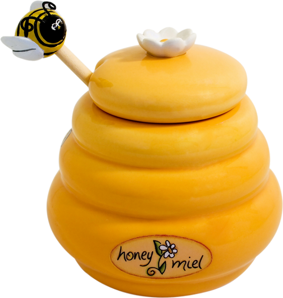 Honey Pot (570x600), Png Download