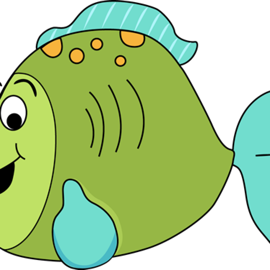 Fish Images Free Clip Art Cute Fish Clip Art Clipart - Clip Art (1024x1024), Png Download