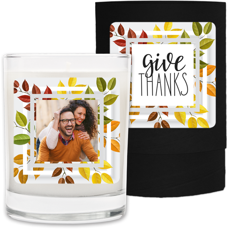 Holiday Candle - Give Thanks - Love (900x900), Png Download