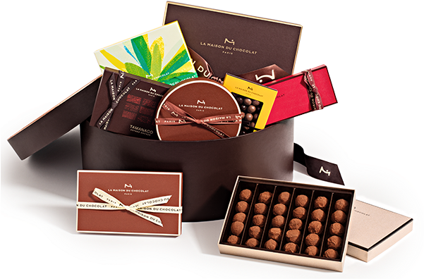 Boite Chapeau Gardenia Usa 2018 - Chocolate (600x600), Png Download