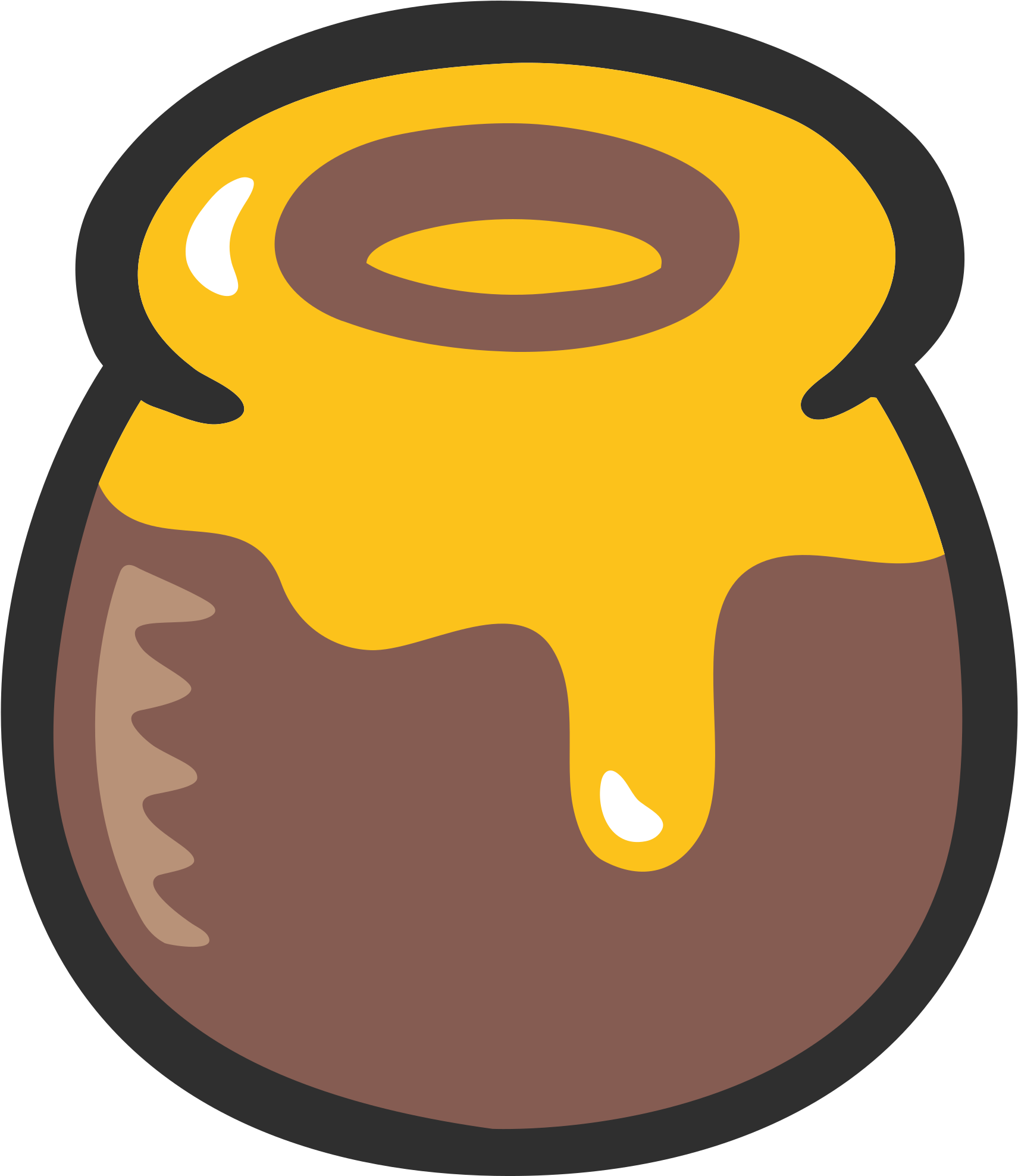 Open - 🍯 Emoji (2000x2000), Png Download