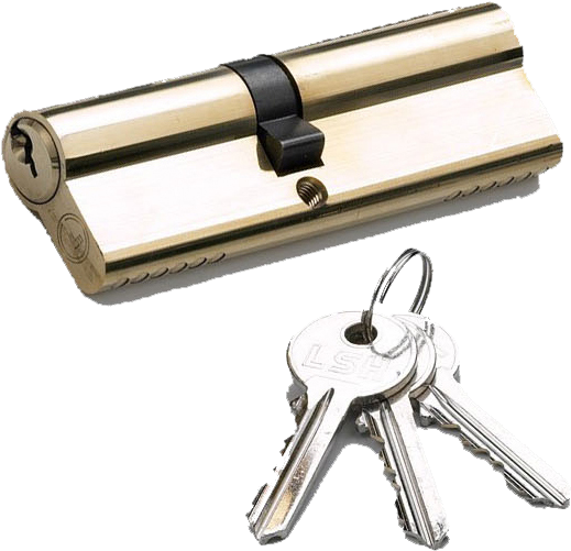 Era 6 Pin Economy Euro Profile Double Door Cylinder - Trigger (1010x1010), Png Download