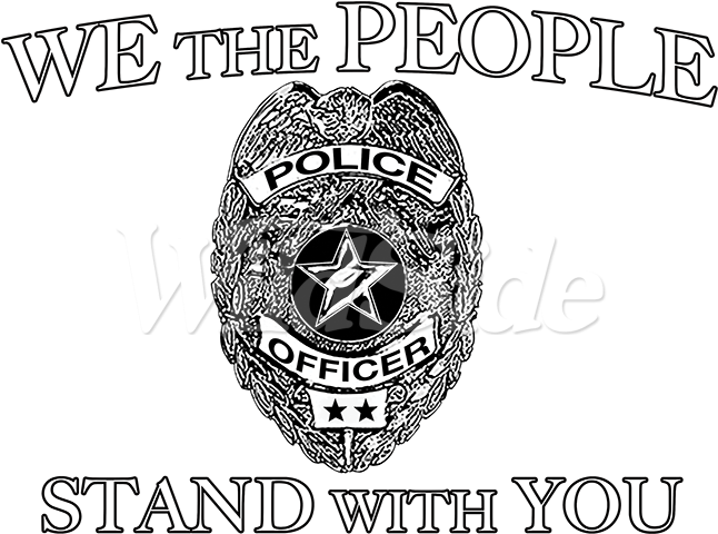 We The People Police Logo - 50 Anniversario (675x675), Png Download
