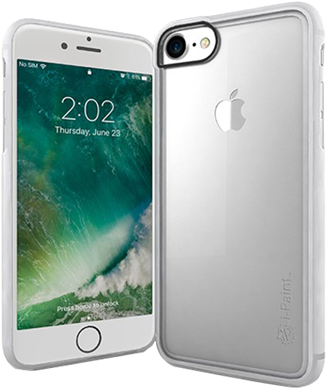 I-paint Matte Frame Case For Iphone (600x600), Png Download