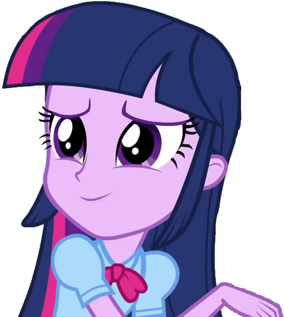 Twilight Sparkle Human Rainbow Rocks (564x631), Png Download