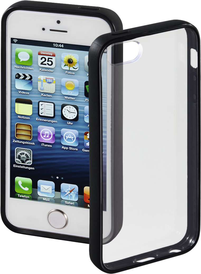 "frame" Cover For Apple Iphone 5/5s/se, Black - Lifeproof Iphone 5 White (1100x1100), Png Download