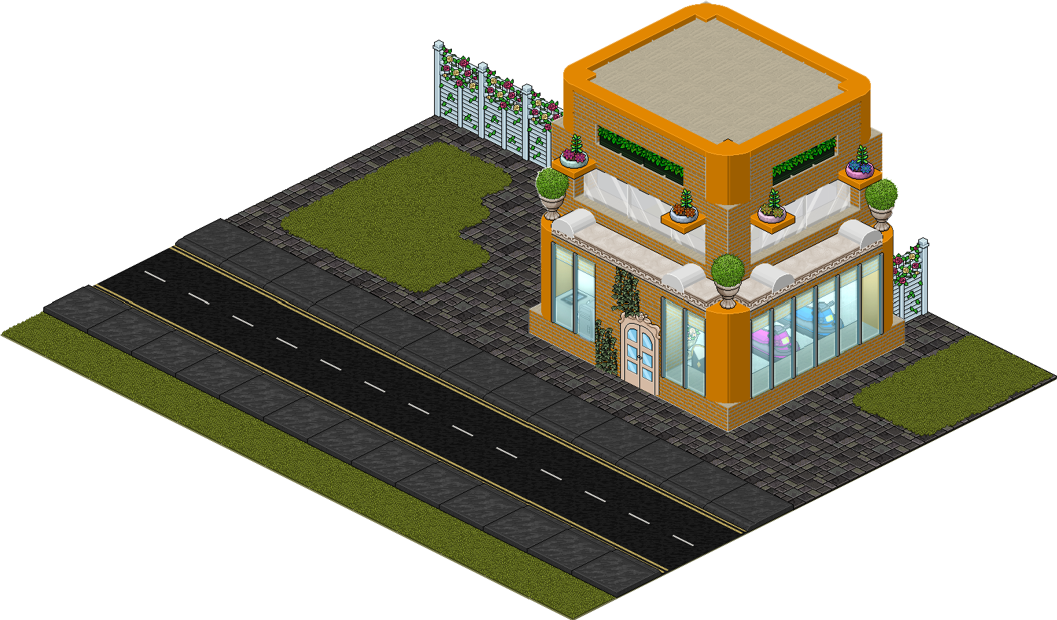 [29] Tienda De Autos - House (1538x927), Png Download