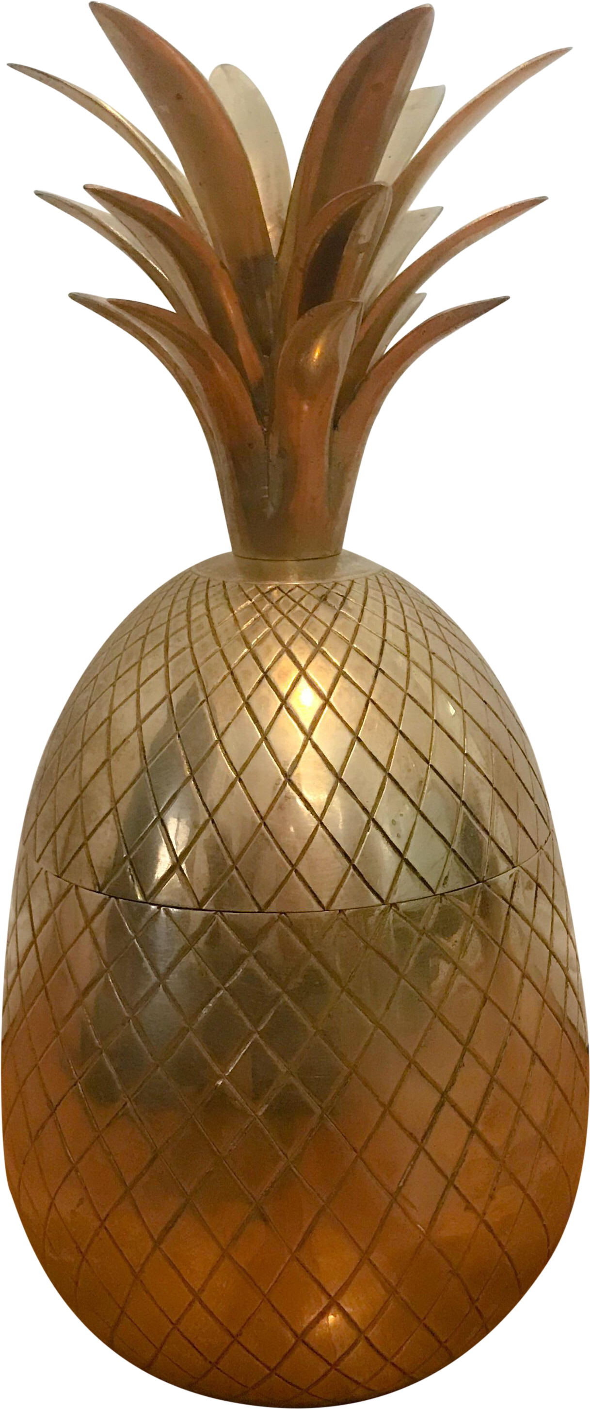 S Hollywood Regency - Pineapple (1351x3227), Png Download