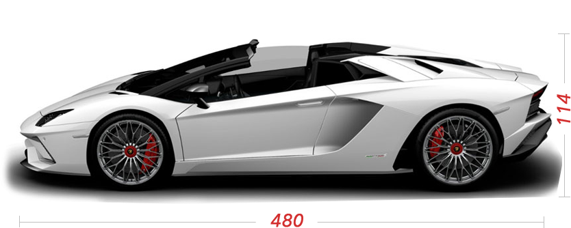 Noleggia La Tua Auto - Lamborghini Aventador (850x370), Png Download