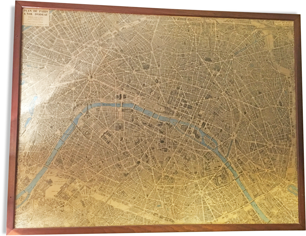 Paris A Vol D Oiseau (1457x1457), Png Download