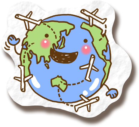 Earth Travel Cartoon Icons Hq Image Free Png - ตัว การ์ตูน โลก (600x600), Png Download
