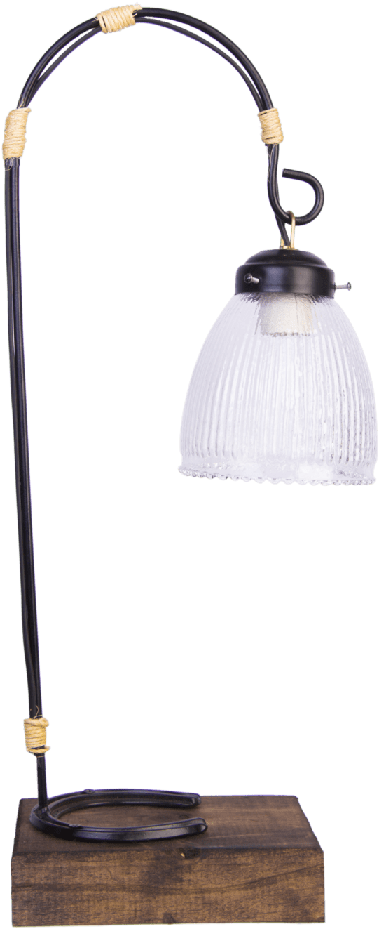 Velador Estilo Campo Con Herradura - Lampshade (640x1404), Png Download