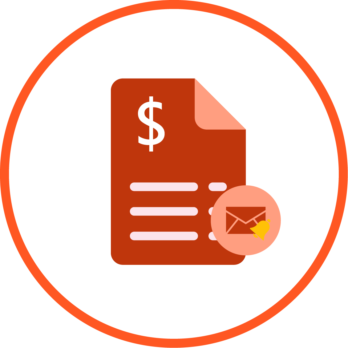 New Sale Order Email Notification - Circle (1130x1130), Png Download