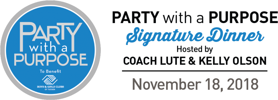 Lute & Kelly Olson's Party With A Purpose Is An Evening - Circle (1024x388), Png Download