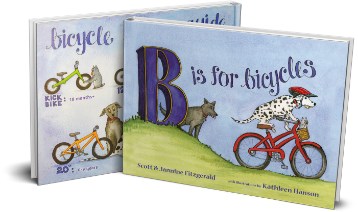 B Is For Bicycles (800x533), Png Download