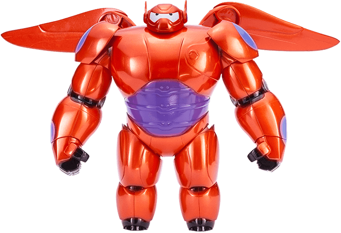 It Perfectly Personifies How Baymax Look In The Movie - Bandai Big Hero 6 Armor Up Baymax (691x473), Png Download