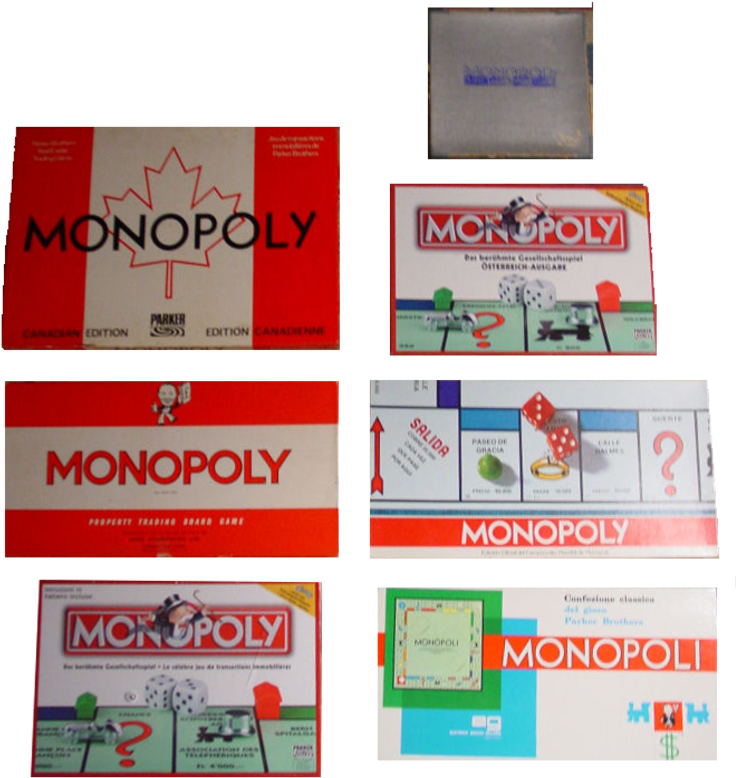 Evolution Of Monopoly Game (760x802), Png Download