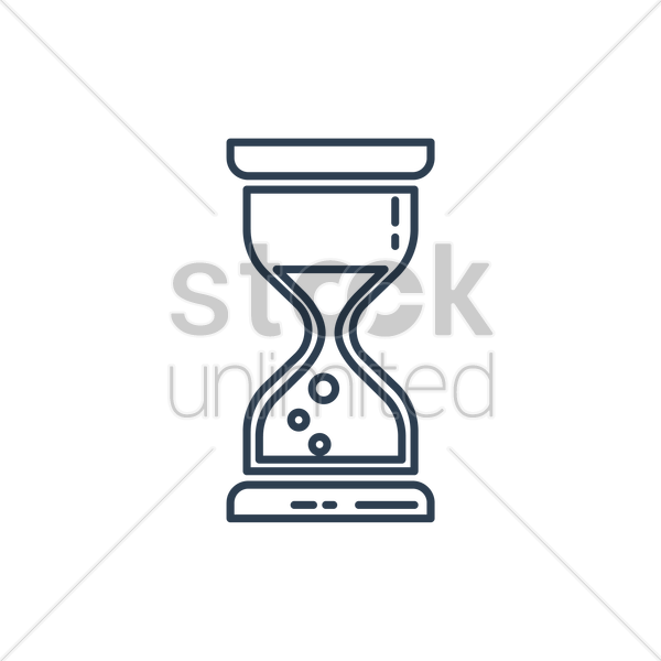 Hourglass Clipart Please Wait - Big Ben Tower Vector Png (600x600), Png Download
