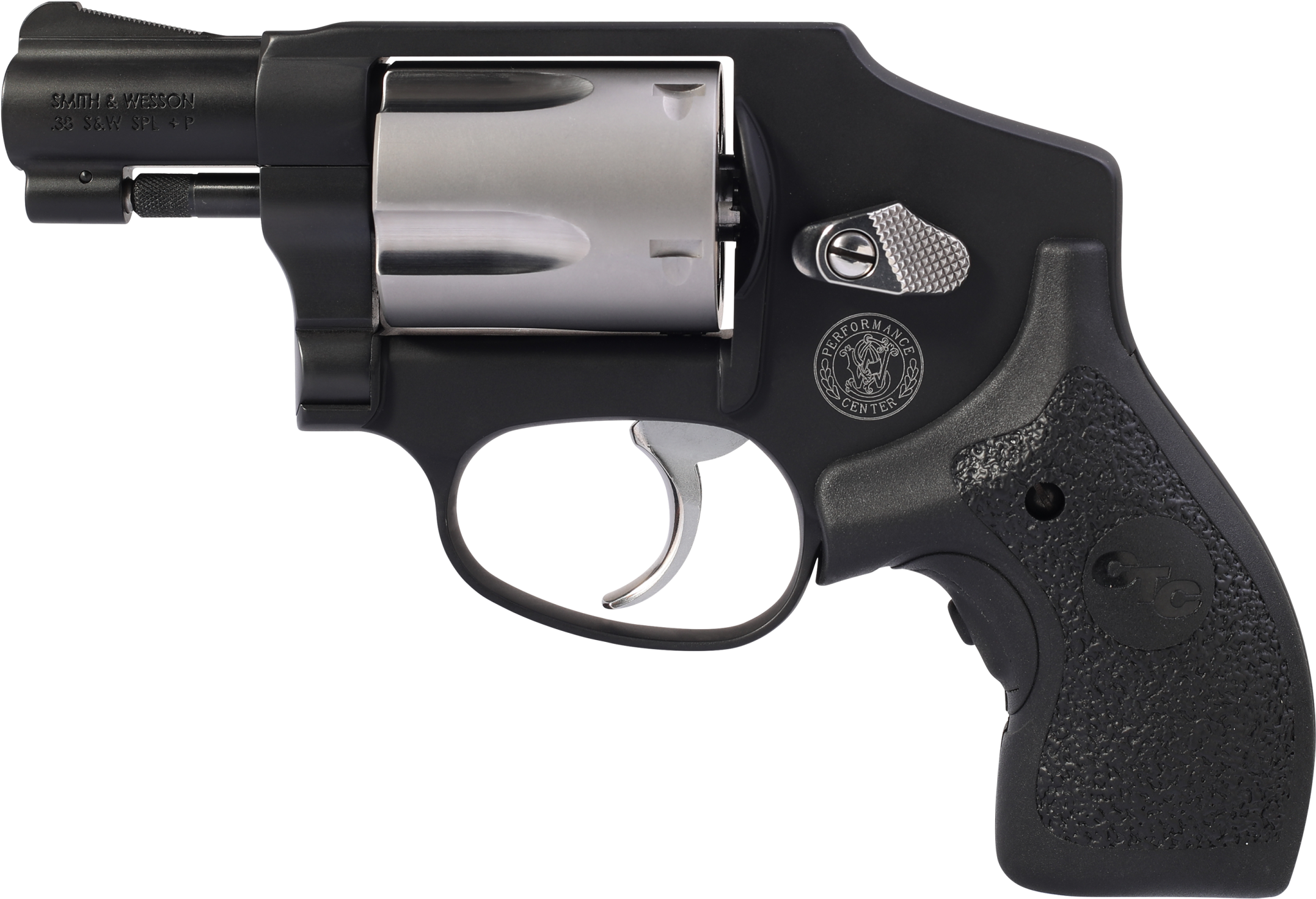1 - Black 38 Revolver (2240x1600), Png Download