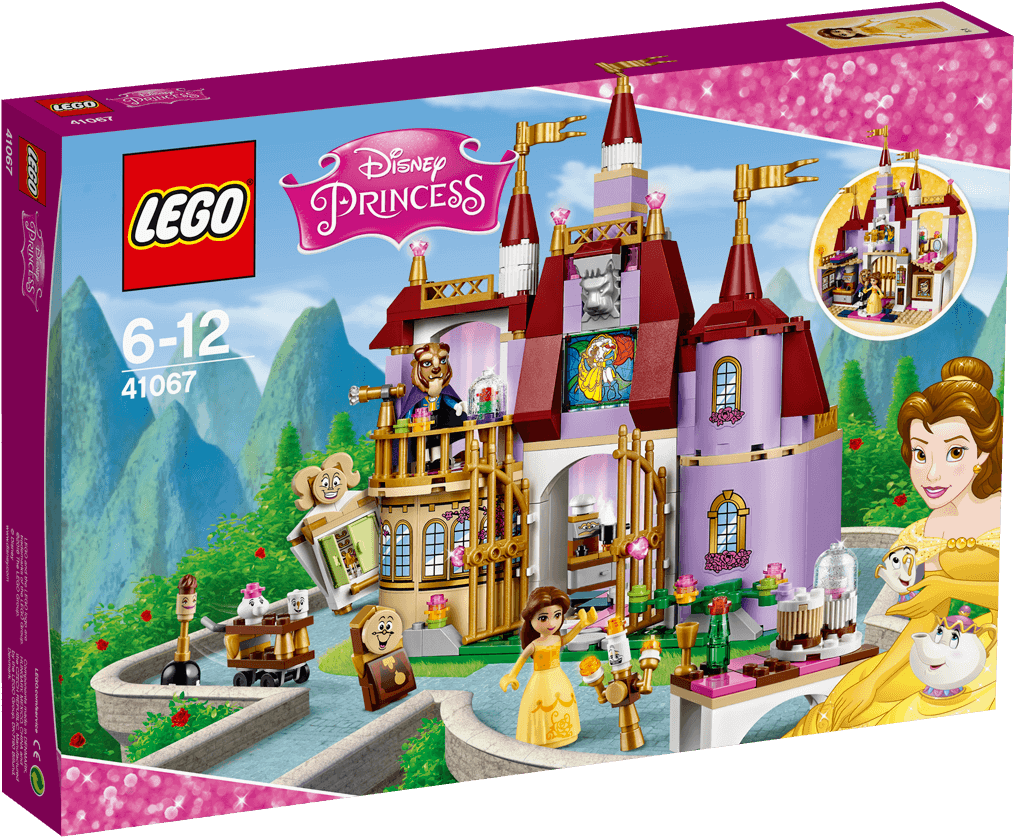 41067 Box1 In 1488 - Lego Disney Belle (1488x837), Png Download