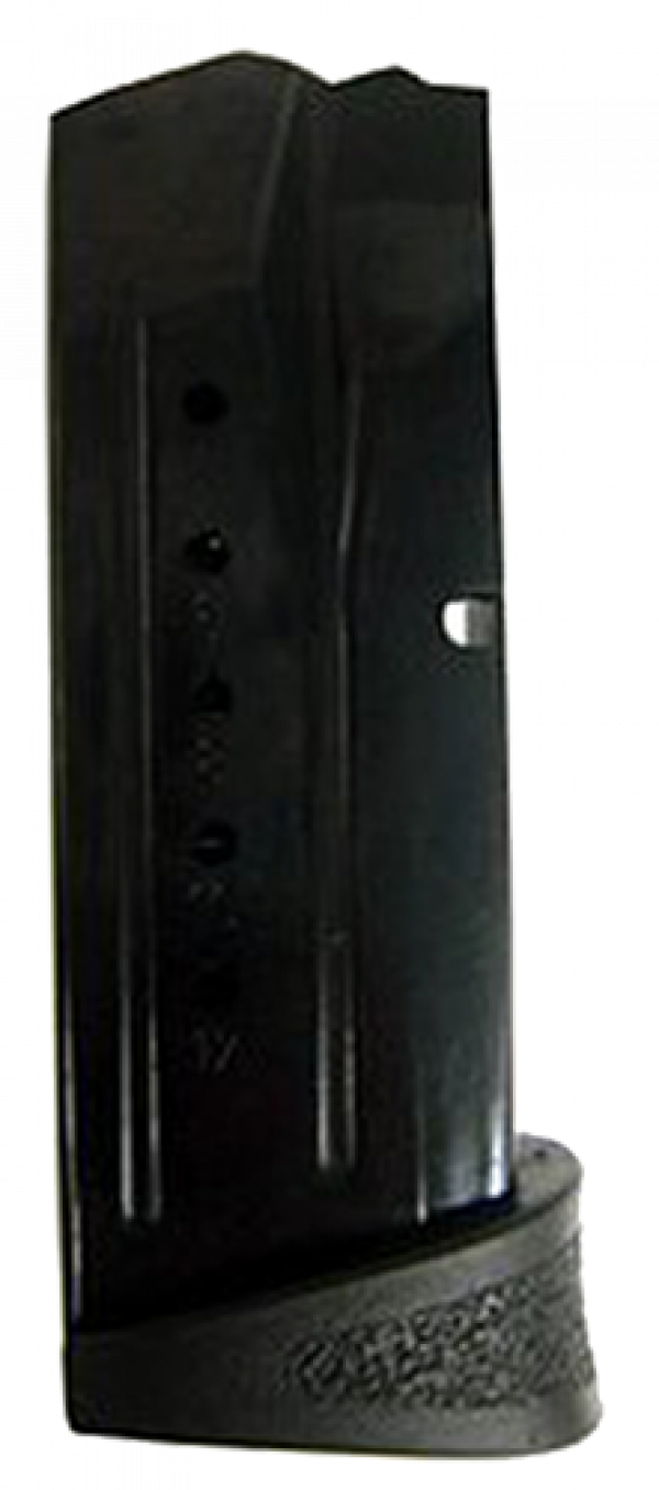 Smith & Wesson 194530000 Mp9 Compact 9mm 12 Rd Blued - Leather (600x1357), Png Download