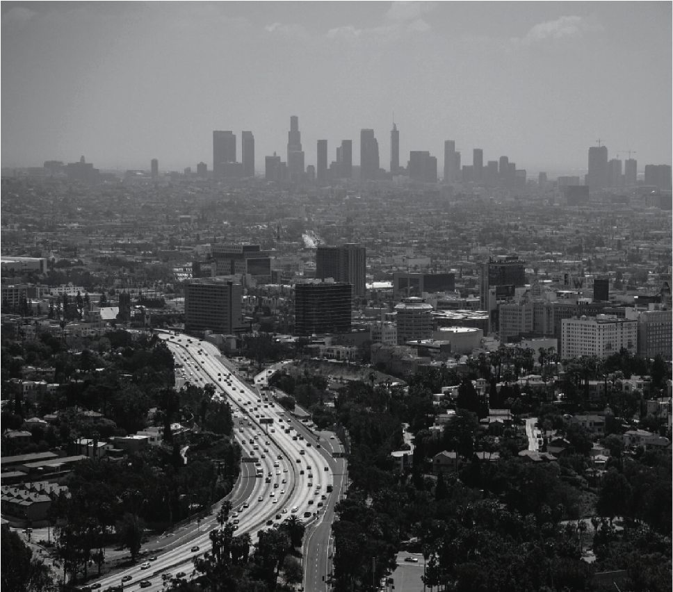 Lcv - Los Angeles (1871x851), Png Download