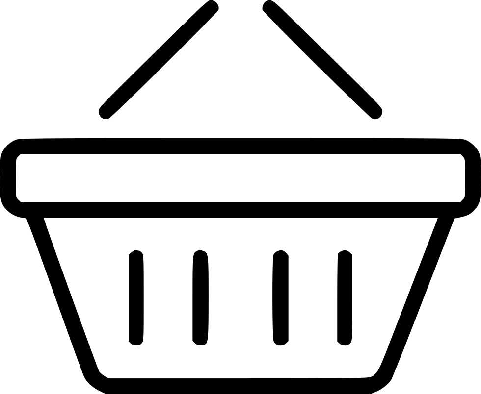 Png File - Shopping Basket Icon Png (980x804), Png Download