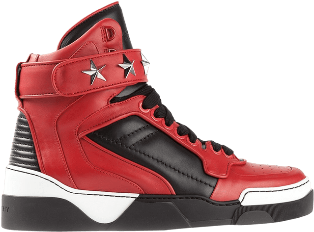 Givenchy Tyson Star High-top 'red' - Basketball Shoe (750x750), Png Download