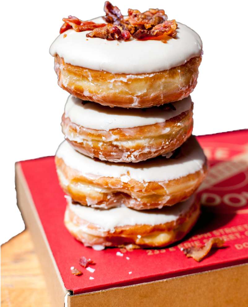 Order Online Donut Stack - Do Rite Donuts (800x1201), Png Download
