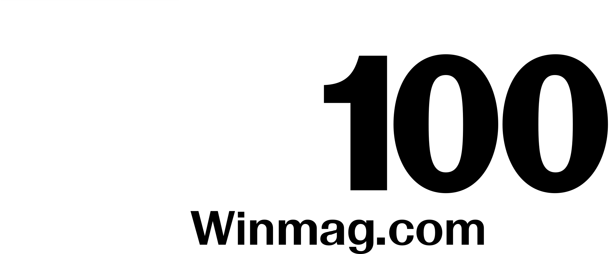 Win100 Logo Black And White - Graphics (2400x2400), Png Download