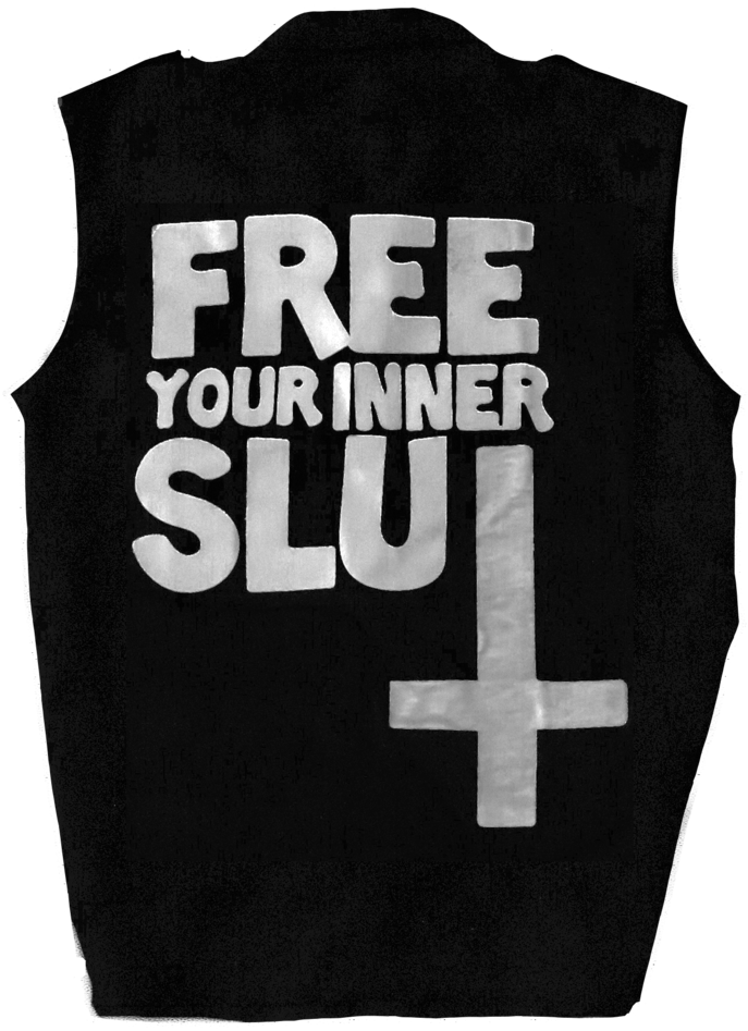 Free Your Inner Slut Patch Occult Satanic Belial Clothing - Satanic Whore Shirt (771x1024), Png Download