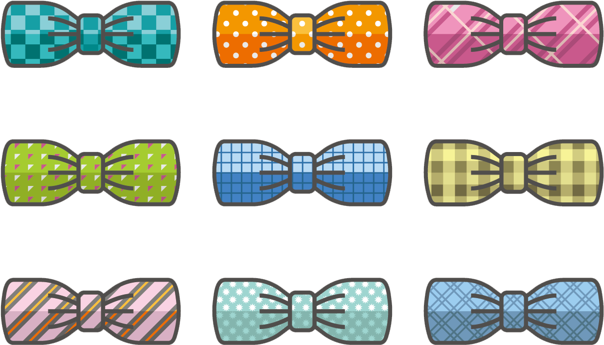 Styles Different Shoelace Of Bow Euclidean Vector Clipart - Vector Graphics (1400x980), Png Download