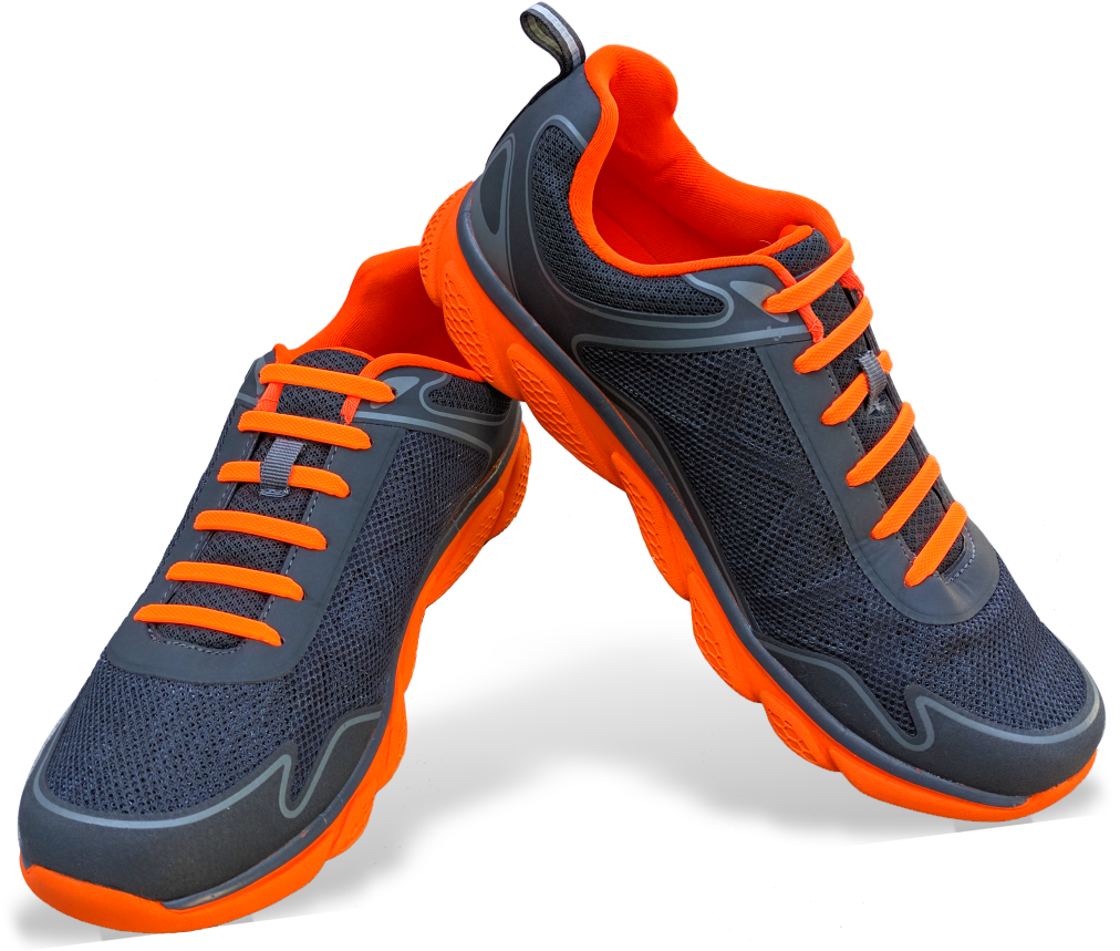 Never Have To Tie Your Shoes Again - Purple No Tie Shoelaces (1020x891), Png Download