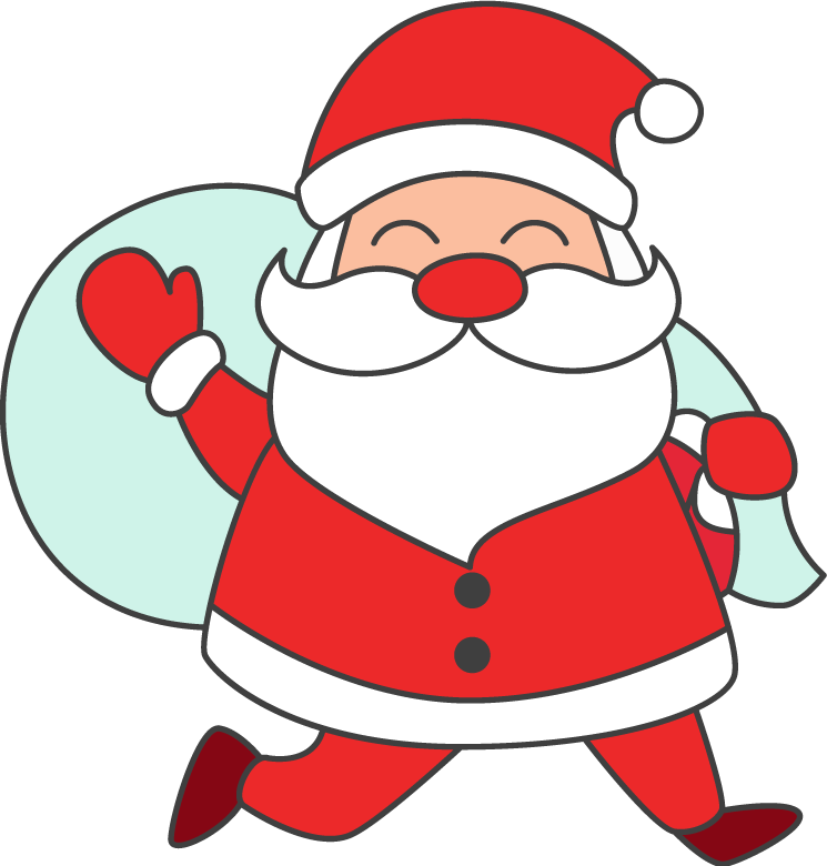 Santa Hat And Beard Png (745x780), Png Download