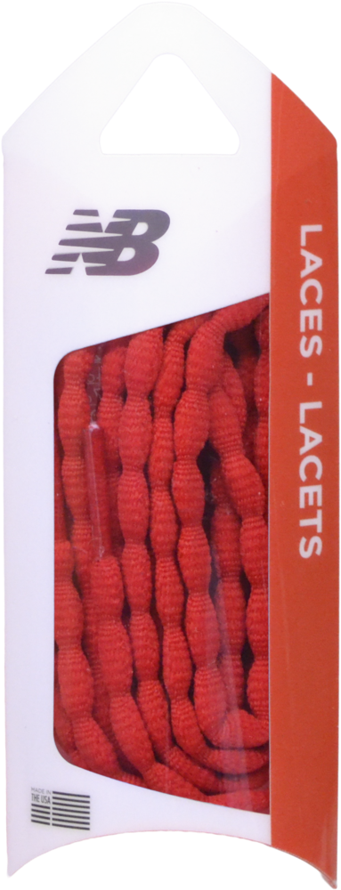 Nb Sure-lace™ Red Shoelace - New Balance (416x1024), Png Download
