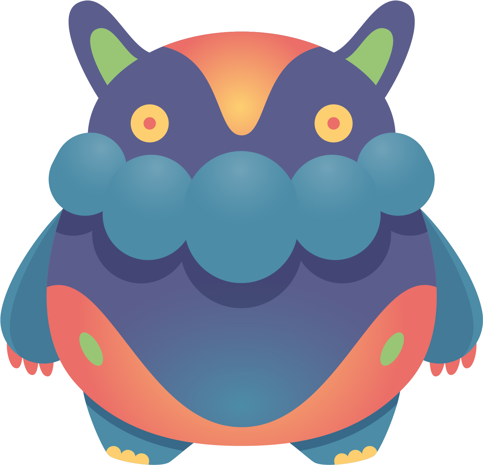 Monster Illustrator (2500x2500), Png Download